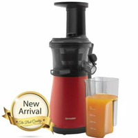 Sharp Slow Juicer 0.8 Liter EJ-C20-RD