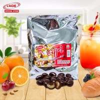 Promo Lagie Coklat Eiffel Cashew Nut Bola Coklat Susu Isi Kacang Mete