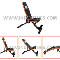 Alat Fitness Gym ADJUSTABLE BENCH PRESS BANGKU KURSI SIT UP INCLINE F