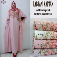 Baju Terusan Wanita Muslim Longdress Rabbani Freya
