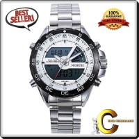 free NORTH Jam Tangan Digital Analog - 6016 - White Produk Terbaik olx