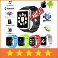 SKY JAM TANGAN IWATCH U10 / SMART WATCH A1 / SMARTWATCH U 10 SIMCARD