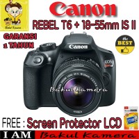 CANON EOS REBEL T6 KIT 18-55MM IS II / EOS 1300D KIT 18-55MM IS II