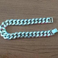 Gelang Tangan Emas Putih Rantai 46.76 gr 75 persen panj Berkualitas