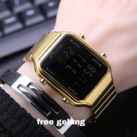 JAM TANGAN WANITA IPHONE RANTAI DIGITAL 3034 FREE GELANG