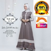 Koleksi Gamis Nibras Terbaru 2019 nb 191