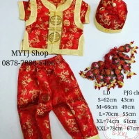baju imlek / cheongsam anak laki - laki