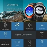 ZEBLAZE BLITZ IP67 Smartwatch Android 5.1 AMOLED Gorilla Gla BYsma1416