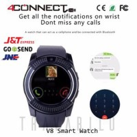 Smartwatch 4Connect V8 All GSM & Pedometer Smartphone Watch BYsma1265