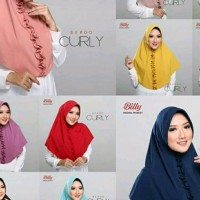 Jilbab Instan Curly Unik dan Cantik Murah