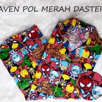 DST AVEN POL MERAH PIYAMA MIX PIYAMA DASTER BAJU TIDUR PAJAMAS GROSIR