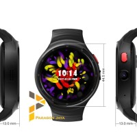 Smart Watch Z10 - Jam Tangan Pintar LES1 Android Smartwatch 16GB Hitam