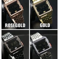 ( casio, swatch ) Jam Tangan Adidas Rantai Digital Water Resistant