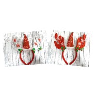 Aksesoris Natal Bando Topi Santa Tanduk Rusa