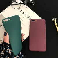 Kasus Silikon Lembut untuk iPhone X 8 7 PLUS 5 5 S SE Case untuk Iphon