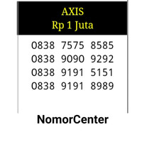 Nomer Cantik AXIS SERI ABAB CDCD 8585-0838 7575 8585 SR 347