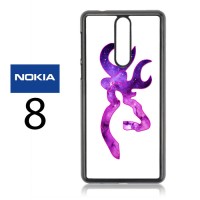Casing Nokia 8 Love Browning Deer Camo Girl Hard Case Custom