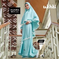 Gamis wanita terbaru gamis syari busui motif renda - Ori Ukhti U52