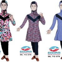 Baju Renang Anak Sd Perempuan Edora Muslimah Ml Tg 062-066 Usia 6-9Th