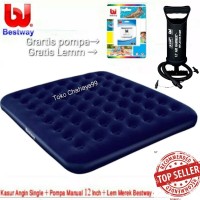 ORIGINAL Kasur Angin King + Pompa Kasur Sofa + Lem Merek Bestway Asli