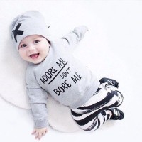 Fashion Bayi Anak Laki-laki dan Perempuan Rajutan Sweater Pakaian Sur