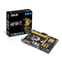 MOTHERBOARD LGA 1150 ASUS H81M-C MOBO ASUS H81 MC BARU & GARAN Limited