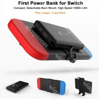 Detachable Back Mount Power Bank 10000 mAh For Switch