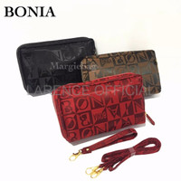 TAS MURAH WANITA BBO BONIA BAHAN KANVAS IMPORT BISA SELEMPANG DOMPET