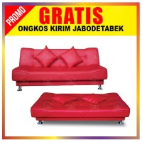SALE! Sofa Bed Vendita Sofabed Minimalis Super Eco Oscar Kulit Leather