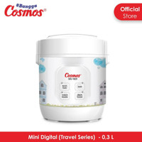 Cosmos CRJ1031 Travel Mini Digital Rice Cooker CRJ-1031 0,3 Liter