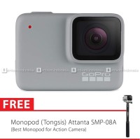 Berkualitas GoPro Hero7 / Hero 7 White Edition Bonus Tongsis Attant