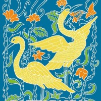 BUKU ANTI STRESS: COLORING POSTCARD: BATIK FAUNA