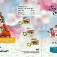 Softlens Lc Passion / Living Color Passion - Grey Normal Terjamin