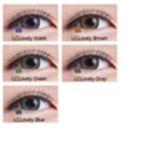 Softlens Living Color Lovely - Black Normal Berkualitas