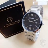 Jam tangan pria Lorenzo 1045 Original 4cm