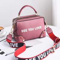 B1180-pink Tas Selempang SEE YOU LOVE Import Wanita