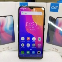 Hp Vivo Y91 Terbaru Ram 2GB Rom 16GB- S. BLACK