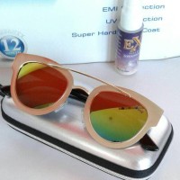 UNIK Kacamata Gaya Sunglasses Wanita Pria IMPORT Cowok Cewek C18R