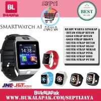 SMARTWATCH A1 TERBAIK SMART WATCH U10 APPLE IPHONE ANDROID WA FB