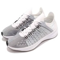 AO1554 100 Sepatu Ori Nike EXP-X14 Asli Original Sneakers White Grey