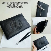 Tas CLuth Pria Versace