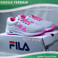 Sepatu Casual Sneakers Fila Running untuk Senam Zumba Wanita Perempuan