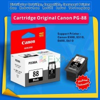 Cartridge Canon PG88 PG-88 Ori Printer Canon E500 E510 E600 E610 Black