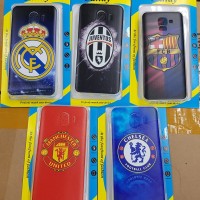 Softcase Ultrathin Silikon Case Gambar Timbul Klub Bola Vivo V11 Pro