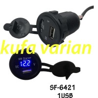 Best Casan Hp Di Motor USB Charger plus Voltmeter Nmax Aerox Vario