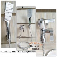 AKSESORIS KAMAR MANDI Paket Shower / Shower Mandi / Kran Cabang