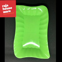 Piring Plastik|persegi panjang|RajaHouseware|Murah|Souvenir|Food Grade