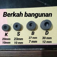 tutup Kaki Karet Bulat Rak Meja Kursi Bangku Kompor Gas S 30 MM