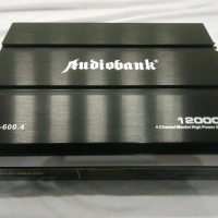 Car Audio Mobil High Power Amplifier 4 Channel Audiobank Ab600.4