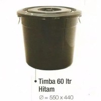 Tong Air Ember Timba Tutup Hijau 30 Liter